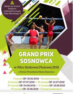 Grand Prix w Siatkówce Plażowej o Puchar Prezydenta Miasta Sosnowca - VI turniej