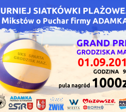 Turniej Siatkówki Plażowej Mikstów o...