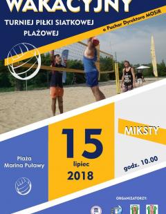 Wakacyjny Turniej Siatkówki Plażowej - Grand Prix Puław