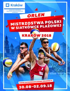 ORLEN Mistrzostwa Polski w Siatkówce Plażowej Kraków 2018