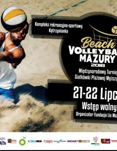 Międzynarodowy Turniej Siatkówki Plażowej Mężczyzn Beach Volleyball Mazury 2018