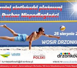 Turniej siatkówki plażowej o Puchar...