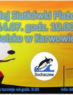 Wakacyjny Turniej Siatkówki Plażowej