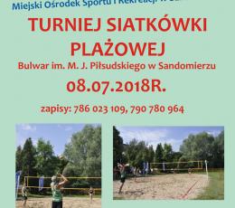 Turniej Siatkówki Plażowej - I edycja