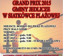 Grand Prix Gminy Jedlicze - Turniej...