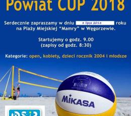 Turniej Siatkówki Plażowej Powiat Cup