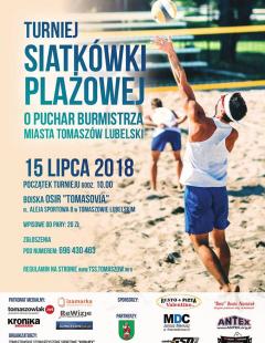 Turniej Siatkówki Plażowej o Puchar Burmistrza Miasta