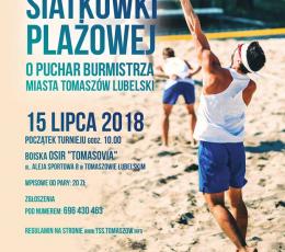 Turniej Siatkówki Plażowej o Puchar...