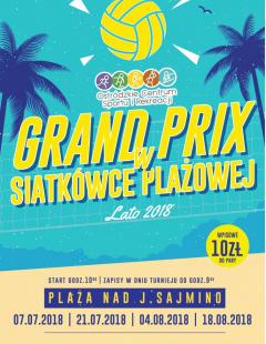 II Turniej Siatkówki Plażowej z cyklu Grand Prix lato 2018