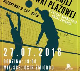 Nocny Turniej Siatkówki Plażowej o...