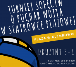 Turniej Sołectw o Puchar Wójta w...