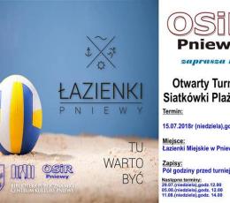 Otwarty Turniej Siatkówki Plażowej