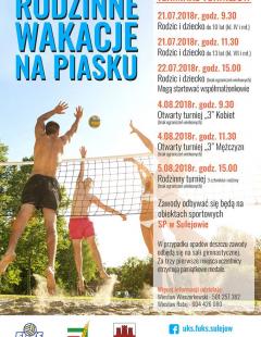 Turniej Siatkówki Plażowej (rodzic i dziecko)