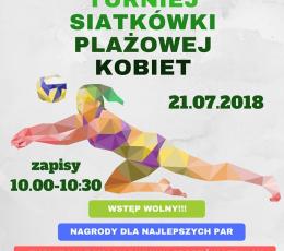 Turniej Siatkówki Plażowej Kobiet