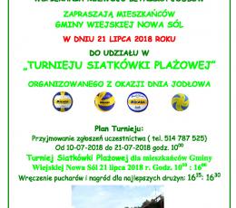 Turniej Siatkówki Plażowej