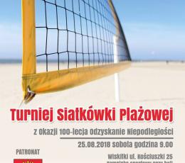 Turniej Siatkówki Plażowej