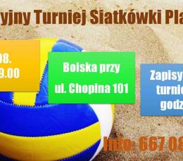 Turniej Siatkówki Plażowej