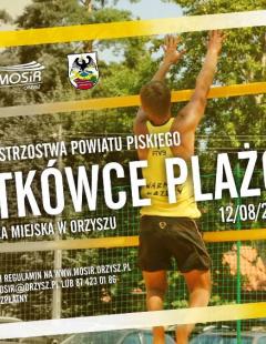 Mistrzostwa Powiatu Piskiego w Siatkówce Plażowej