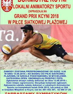 Grand Prix Kcyni w piłce siatkowej plażowej