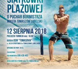 Turniej Siatkówki Plażowej o Puchar...