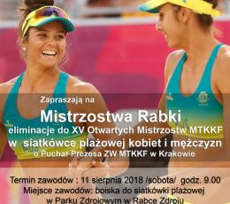 Eliminacje do XV Otwartych Mistrzostw...