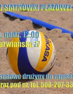 Turniej siatkówki plażowej szóstek