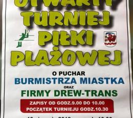 Otwarty turniej piłki plażowej o...