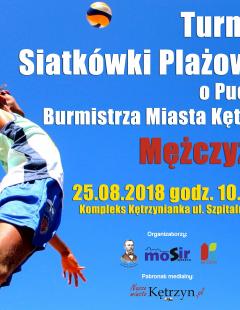 Turniej Siatkówki Plażowej o Puchar Burmistrza Miasta Kętrzyn