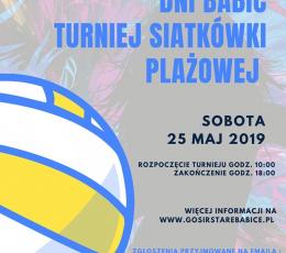 Turniej Siatkówki Plażowej z okazji...