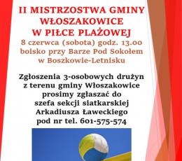 II Mistrzostwa Gminy Włoszakowice w...