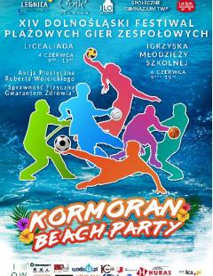 XIV Dolnośląski Festiwal Plażowych Gier Zespołowych Kormoran Beach Party - Legnica 2019 - Licealiada