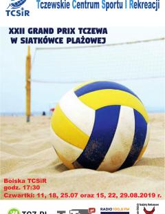 Grand Prix Tczewa w Siatkówce Plażowej +40 - VI Turniej