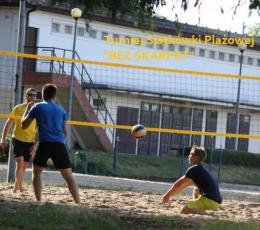 Turniej siatkówki plażowej „BEZ...