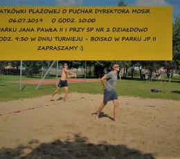 Turniej Siatkówki Plażowej o Puchar...