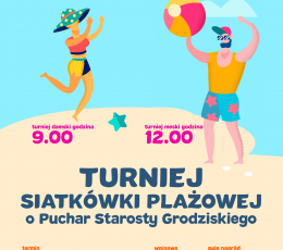 Turniej Siatkówki Plażowej o Puchar...