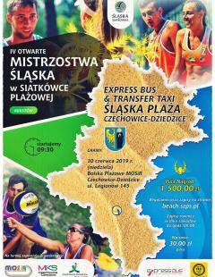 IV Otwarte Mistrzostwa Śląska -  Expressbus & Transfer Taxi Śląska Plaża