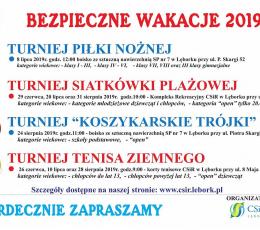 Wakacyjny Turniej Siatkówki Plażowej...