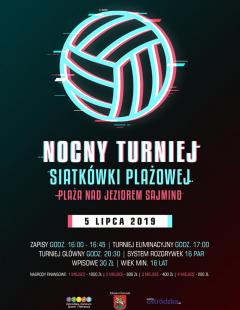 Nocny Turniej Siatkówki Plażowej