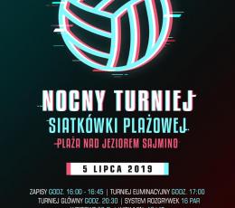 Nocny Turniej Siatkówki Plażowej