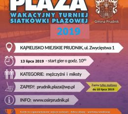 Wakacyjny Turniej Siatkówki Plażowej...