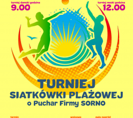 Turniej Siatkówki Plażowej o Puchar...