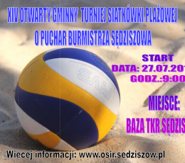XIV Otwarty Gminny Turniej Siatkówki...