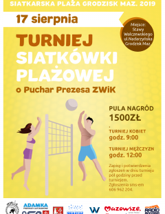 Turniej Siatkówki Plażowej o Puchar Firmy WIESTA