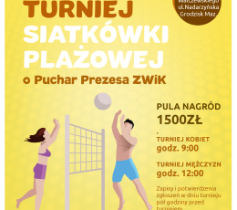 Turniej Siatkówki Plażowej o Puchar...