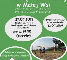 IV Turniej Piłki Plażowej w Małej Wsi