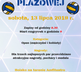 Turniej Siatkówki Plażowej