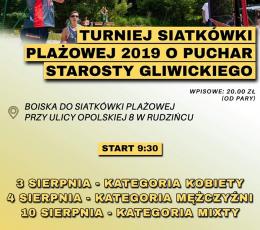 Turniej siatkówki plażowej o Puchar...