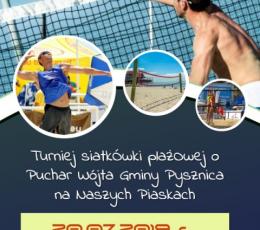 Turniej Siatkówki Plażowej o Puchar...