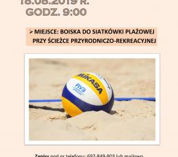 Turniej Siatkówki Plażowej - Open