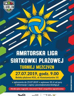 Turniej Siatkówki Plażowej Amatorskiej Ligi Lublina